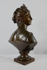 BRONZEN BEELDJE naar HOUDON