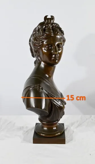BRONZESTATUETTE nach HOUDON