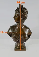 BRONZEN BEELDJE naar HOUDON