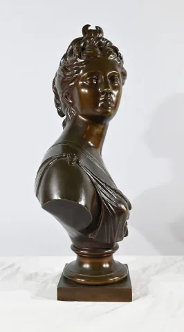 ESTATUILLA DE BRONCE según HOUDON