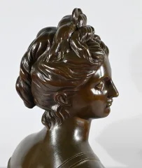 BRONZEN BEELDJE naar HOUDON