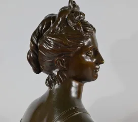 BRONZEN BEELDJE naar HOUDON