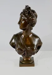 BRONZESTATUETTE nach HOUDON