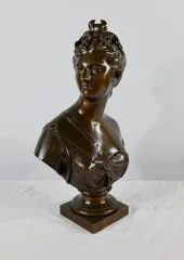 BRONZEN BEELDJE naar HOUDON