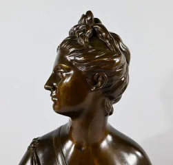 BRONZEN BEELDJE naar HOUDON