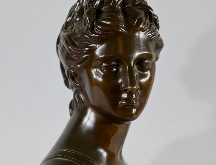 BRONZESTATUETTE nach HOUDON