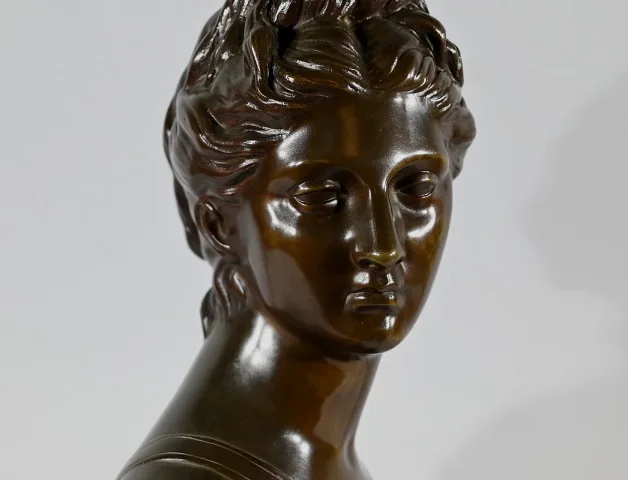 ESTATUILLA DE BRONCE según HOUDON