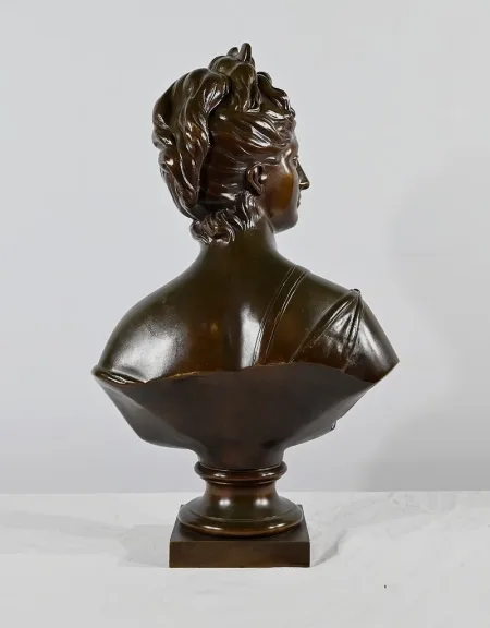 BRONZESTATUETTE nach HOUDON