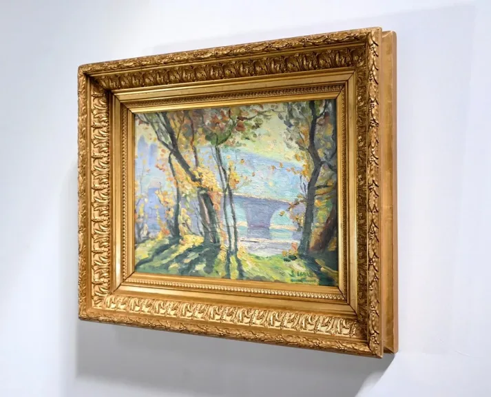 Peinture à l’Huile sur Toile – Fin XIXe