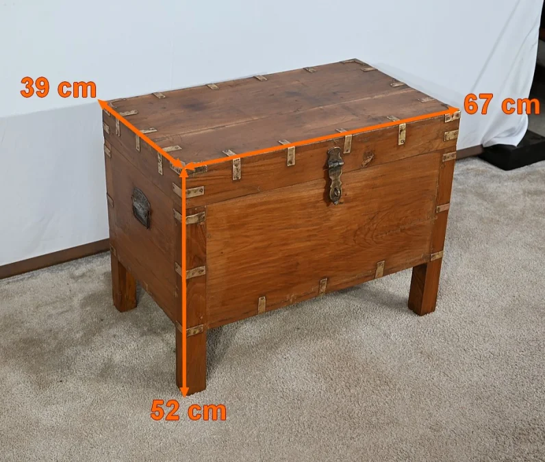 TEAK-TRUHE