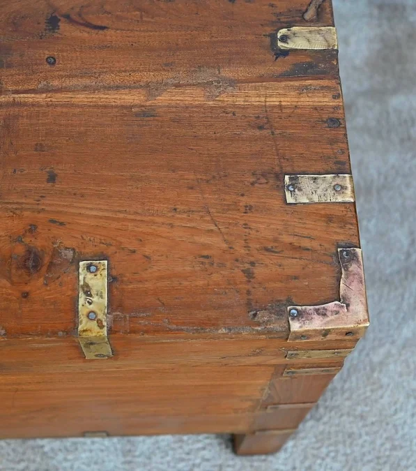TEAK-TRUHE