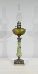 Importante Lampe à Pétrole, Art Nouveau – 1900