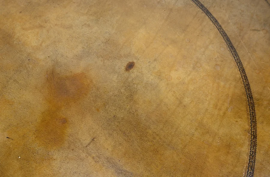 Table Tambour Tournante en Acajou, style Regency, Angleterre – 2ème moitié XIXe