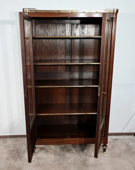 Petite Bibliothèque en Acajou, style Louis XVI – 2ème moitié XIXe