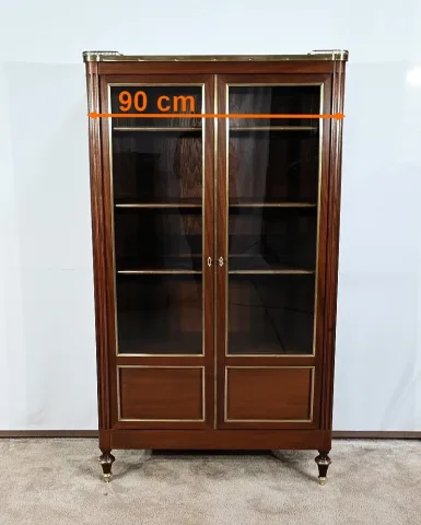 Petite Bibliothèque en Acajou, style Louis XVI – 2ème moitié XIXe