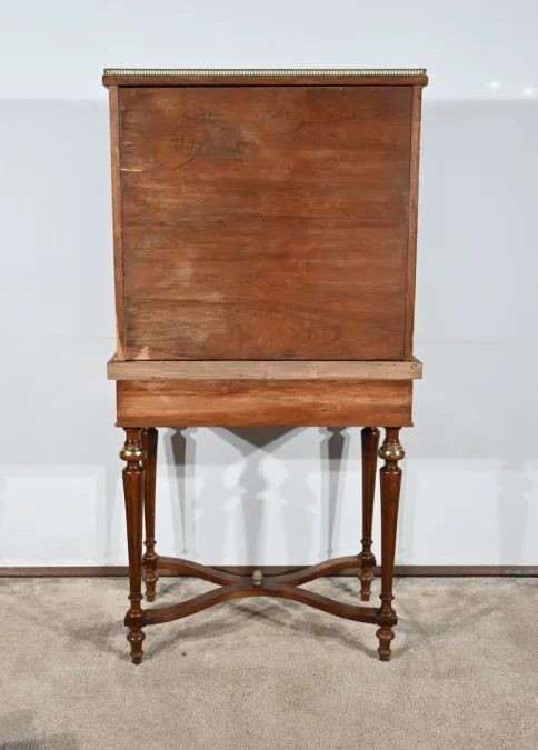 Petit Cabinet Écritoire en Palissandre, style Charles X – Milieu XIXe