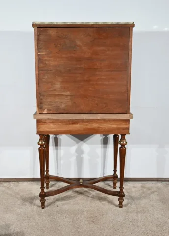 Petit Cabinet Écritoire en Palissandre, style Charles X – Milieu XIXe