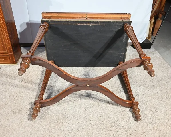 Petit Cabinet Écritoire en Palissandre, style Charles X – Milieu XIXe