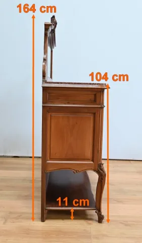 Buffet Desserte en Noyer, style Louis XV – Début XXe