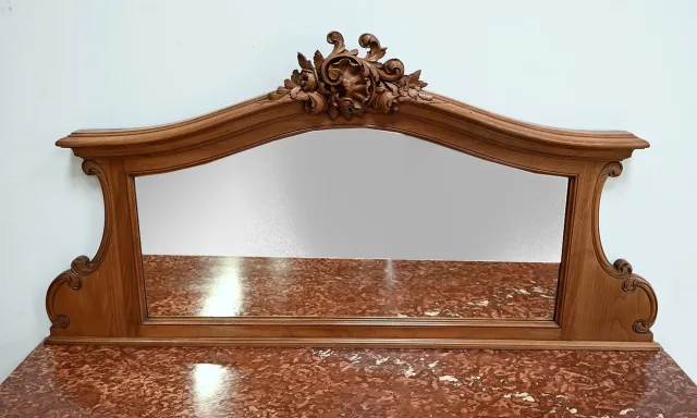 Buffet Desserte en Noyer, style Louis XV – Début XXe