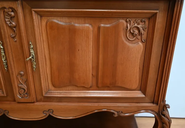 Buffet Desserte en Noyer, style Louis XV – Début XXe