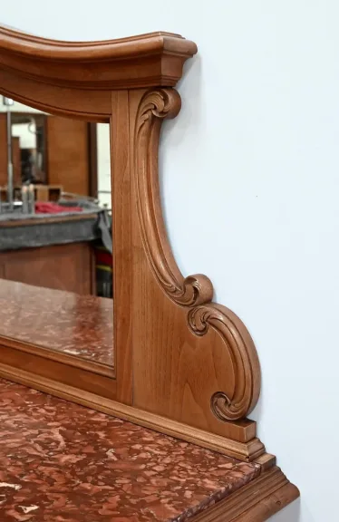 Buffet Desserte en Noyer, style Louis XV – Début XXe