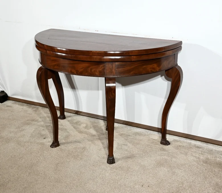 FRENCH RESTAURATION PERIOD CONSOLE TABLE