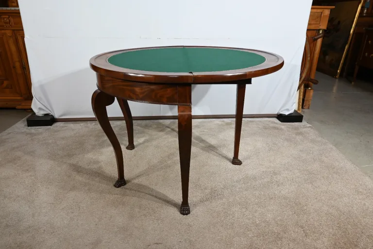 Table Console en Acajou, époque Restauration – Début XIXe