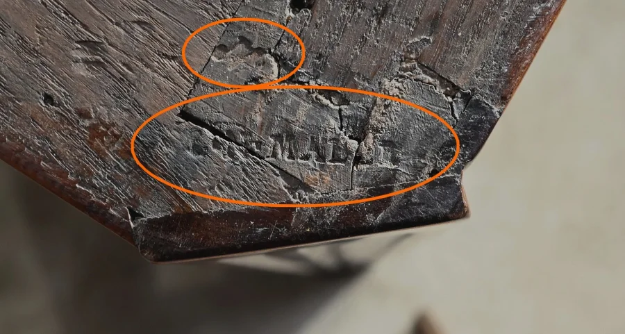 ルイ16世時代の秘書官 署名 LN MALLE