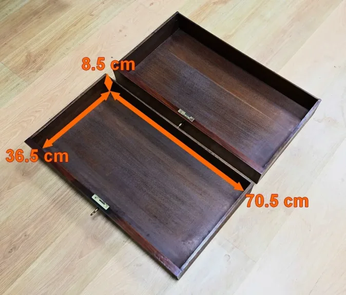 Buffet Enfilade en Ronce d'Acajou, époque Restauration – Début XIXe