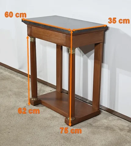 FRENCH EMPIRE STYLE CONSOLE TABLE