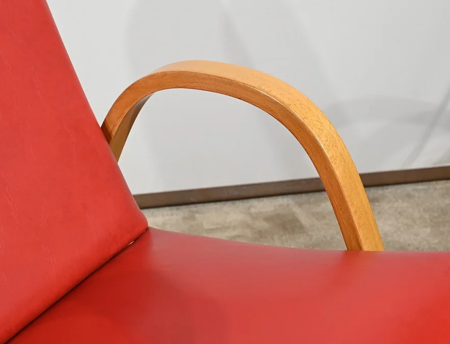 BOW WOOD ARMCHAIR von HUGUES STEINER