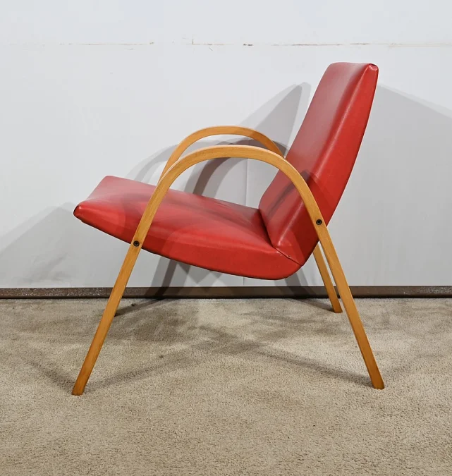 BOW WOOD ARMCHAIR von HUGUES STEINER