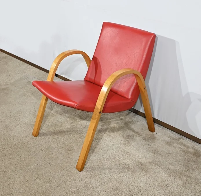 BOW WOOD ARMCHAIR von HUGUES STEINER