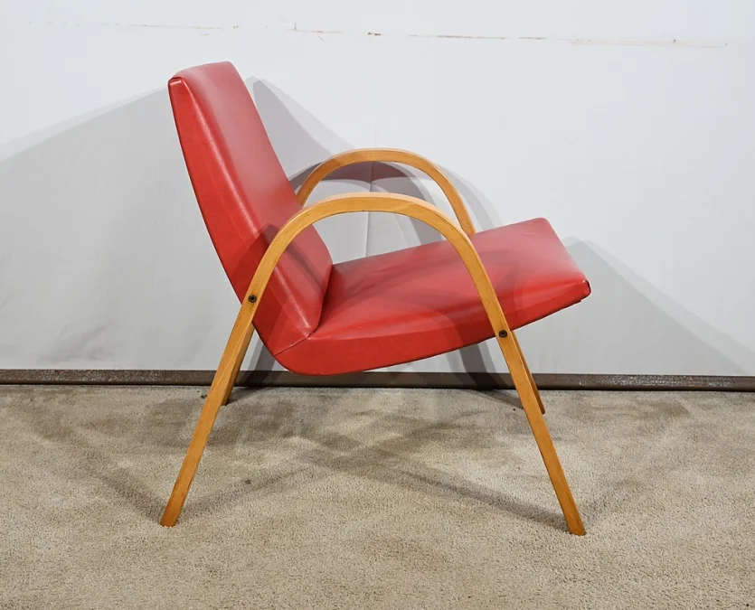 BOW WOOD ARMCHAIR von HUGUES STEINER