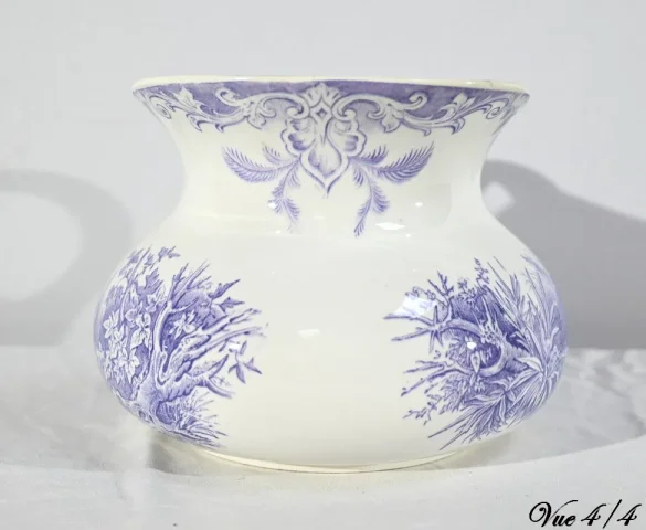 Ensemble de Toilette en Céramique de Sarreguemines, Collection Canards – Fin XIXe