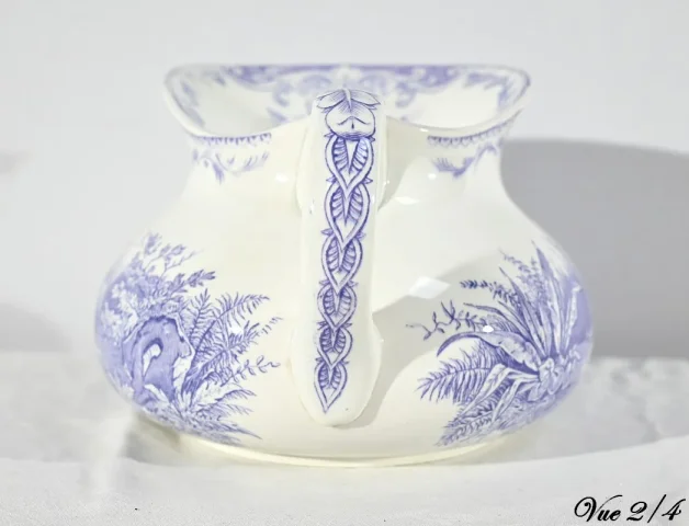 Ensemble de Toilette en Céramique de Sarreguemines, Collection Canards – Fin XIXe