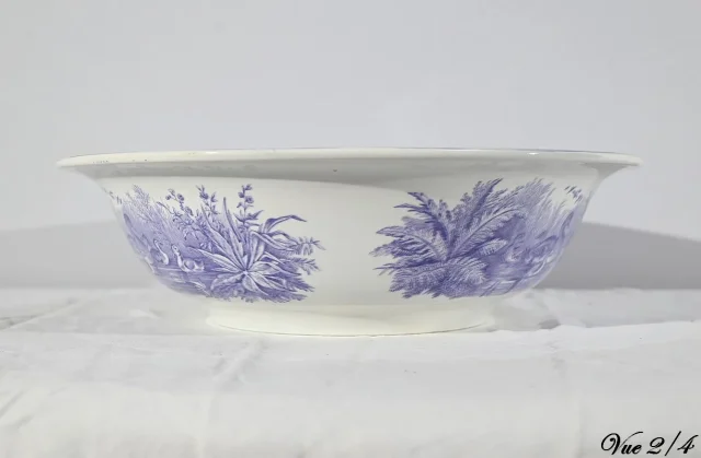 Ensemble de Toilette en Céramique de Sarreguemines, Collection Canards – Fin XIXe