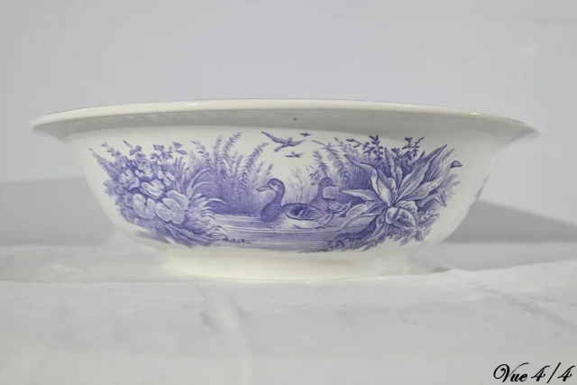 Ensemble de Toilette en Céramique de Sarreguemines, Collection Canards – Fin XIXe