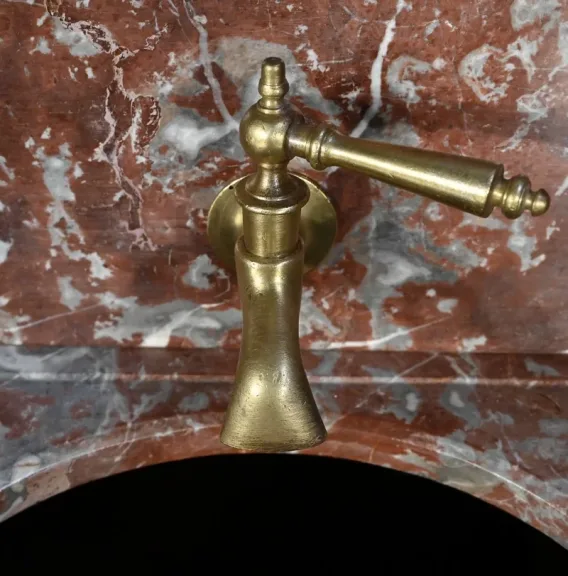 Petit Meuble de Toilette en Acajou blond massif – 1920