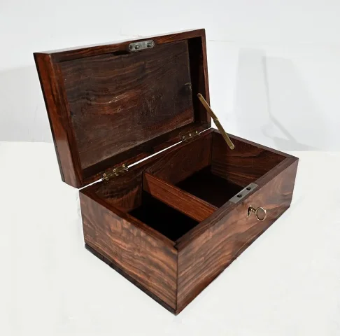 CAJA DE CAOBA