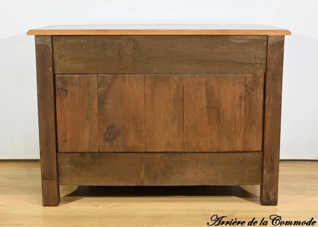 Commode en Merisier Massif, époque Transition Louis XIV / Régence – Début XVIIIe