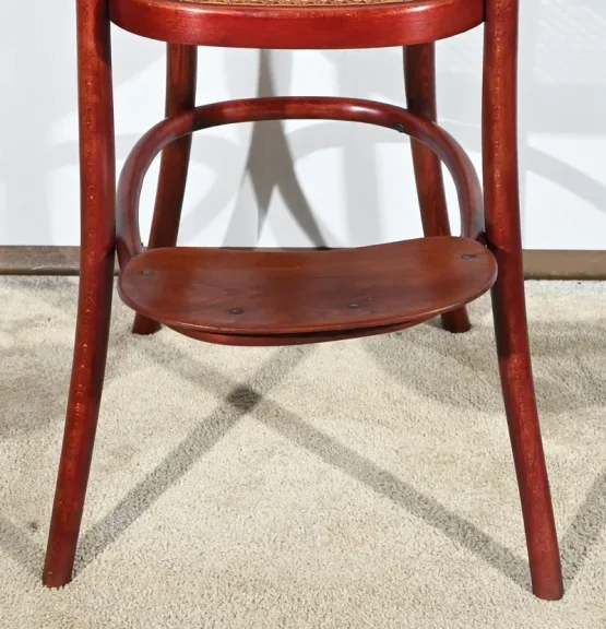 Chaise Haute d’Enfant n°12303 en Hêtre, estampillée Thonet – Début XXe