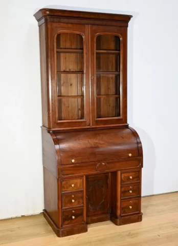 VICTORIAN BUREAU BOOKCASE