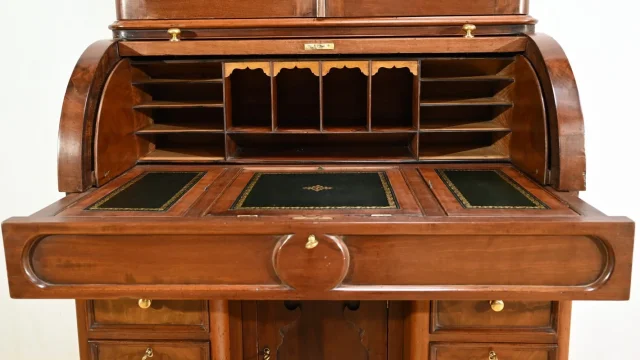 VICTORIAN BUREAU BOOKCASE