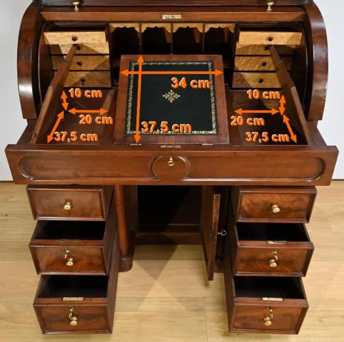 VICTORIAN BUREAU BOOKCASE