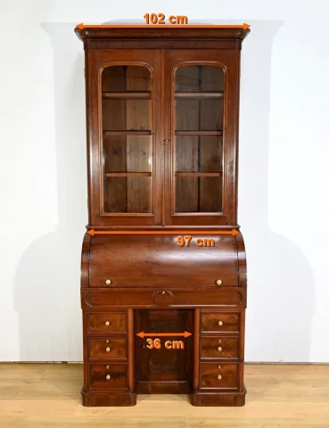 VICTORIAN BUREAU BOOKCASE