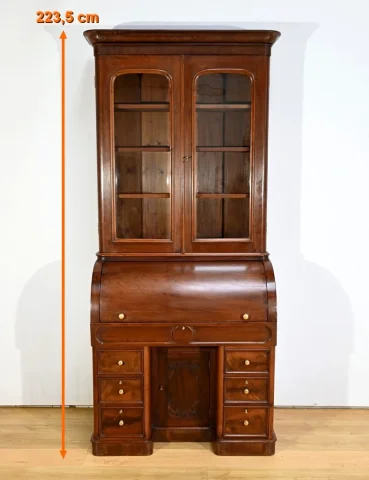 VICTORIAN BUREAU BOOKCASE