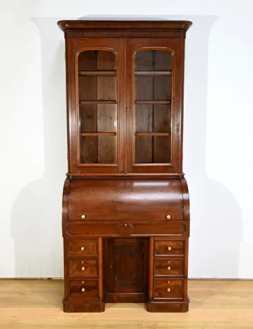 VICTORIAN BUREAU BOOKCASE