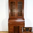 Bureau Cylindre Bibliothèque en Acajou, époque Victorienne, Angleterre – 1850